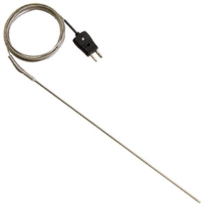 Zesta Metal Transition Thermocouple with Spring Strain Relief